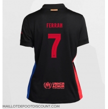 Maillot de football Réplique Barcelona Ferran Torres #7 Extérieur Femme 2024-25 Manche Courte