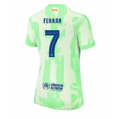 Maillot de football Réplique Barcelona Ferran Torres #7 Troisième Femme 2024-25 Manche Courte