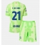 Maillot de football Réplique Barcelona Frenkie de Jong #21 Troisième Enfant 2024-25 Manche Courte (+ Pantalon court)