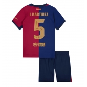 Maillot de football Réplique Barcelona Inigo Martinez #5 Domicile Enfant 2024-25 Manche Courte (+ Pantalon court)