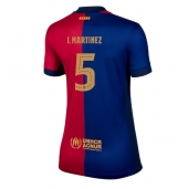 Maillot de football Réplique Barcelona Inigo Martinez #5 Domicile Femme 2024-25 Manche Courte