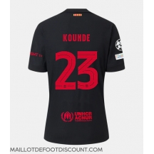 Maillot de football Réplique Barcelona Jules Kounde #23 Extérieur 2024-25 Manche Courte