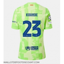 Maillot de football Réplique Barcelona Jules Kounde #23 Troisième 2024-25 Manche Courte