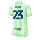 Maillot de football Réplique Barcelona Jules Kounde #23 Troisième Femme 2024-25 Manche Courte