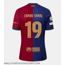 Maillot de football Réplique Barcelona Lamine Yamal #19 Domicile 2024-25 Manche Courte