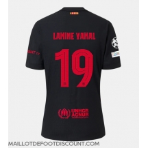 Maillot de football Réplique Barcelona Lamine Yamal #19 Extérieur 2024-25 Manche Courte