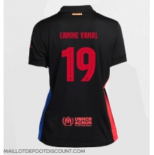 Maillot de football Réplique Barcelona Lamine Yamal #19 Extérieur Femme 2024-25 Manche Courte