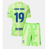 Maillot de football Réplique Barcelona Lamine Yamal #19 Troisième Enfant 2024-25 Manche Courte (+ Pantalon court)