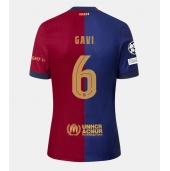 Maillot de football Réplique Barcelona Paez Gavi #6 Domicile 2024-25 Manche Courte