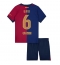 Maillot de football Réplique Barcelona Paez Gavi #6 Domicile Enfant 2024-25 Manche Courte (+ Pantalon court)