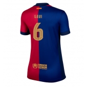 Maillot de football Réplique Barcelona Paez Gavi #6 Domicile Femme 2024-25 Manche Courte