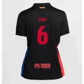 Maillot de football Réplique Barcelona Paez Gavi #6 Extérieur Femme 2024-25 Manche Courte