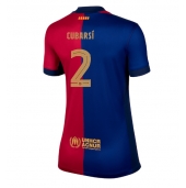 Maillot de football Réplique Barcelona Pau Cubarsi #2 Domicile Femme 2024-25 Manche Courte