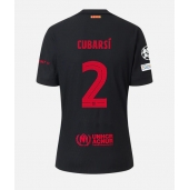 Maillot de football Réplique Barcelona Pau Cubarsi #2 Extérieur 2024-25 Manche Courte