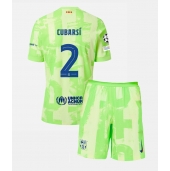 Maillot de football Réplique Barcelona Pau Cubarsi #2 Troisième Enfant 2024-25 Manche Courte (+ Pantalon court)