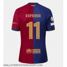 Maillot de football Réplique Barcelona Raphinha Belloli #11 Domicile 2024-25 Manche Courte