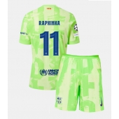 Maillot de football Réplique Barcelona Raphinha Belloli #11 Troisième Enfant 2024-25 Manche Courte (+ Pantalon court)