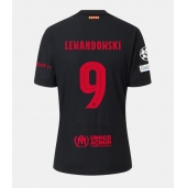 Maillot de football Réplique Barcelona Robert Lewandowski #9 Extérieur 2024-25 Manche Courte