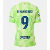 Maillot de football Réplique Barcelona Robert Lewandowski #9 Troisième 2024-25 Manche Courte