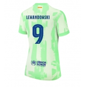 Maillot de football Réplique Barcelona Robert Lewandowski #9 Troisième Femme 2024-25 Manche Courte