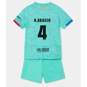 Maillot de football Réplique Barcelona Ronald Araujo #4 Troisième Enfant 2023-24 Manche Courte (+ Pantalon court)