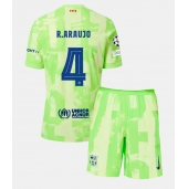 Maillot de football Réplique Barcelona Ronald Araujo #4 Troisième Enfant 2024-25 Manche Courte (+ Pantalon court)