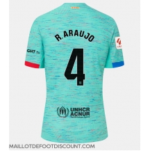 Maillot de football Réplique Barcelona Ronald Araujo #4 Troisième Femme 2023-24 Manche Courte