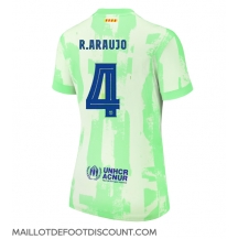 Maillot de football Réplique Barcelona Ronald Araujo #4 Troisième Femme 2024-25 Manche Courte