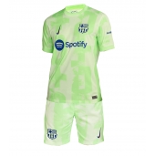 Maillot de football Réplique Barcelona Troisième Enfant 2024-25 Manche Courte (+ Pantalon court)