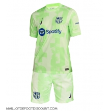 Maillot de football Réplique Barcelona Troisième Enfant 2024-25 Manche Courte (+ Pantalon court)