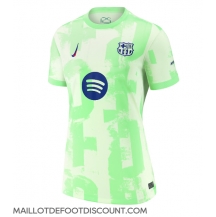 Maillot de football Réplique Barcelona Troisième Femme 2024-25 Manche Courte