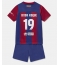 Maillot de football Réplique Barcelona Vitor Roque #19 Domicile Enfant 2023-24 Manche Courte (+ Pantalon court)