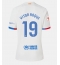 Maillot de football Réplique Barcelona Vitor Roque #19 Extérieur Femme 2023-24 Manche Courte