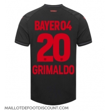 Maillot de football Réplique Bayer Leverkusen Alejandro Grimaldo #20 Domicile 2023-24 Manche Courte