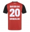 Maillot de football Réplique Bayer Leverkusen Alejandro Grimaldo #20 Domicile 2024-25 Manche Courte