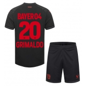 Maillot de football Réplique Bayer Leverkusen Alejandro Grimaldo #20 Domicile Enfant 2023-24 Manche Courte (+ Pantalon court)