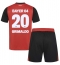 Maillot de football Réplique Bayer Leverkusen Alejandro Grimaldo #20 Domicile Enfant 2024-25 Manche Courte (+ Pantalon court)