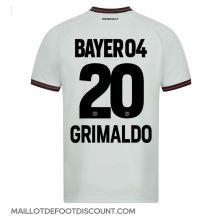 Maillot de football Réplique Bayer Leverkusen Alejandro Grimaldo #20 Extérieur 2023-24 Manche Courte