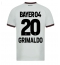 Maillot de football Réplique Bayer Leverkusen Alejandro Grimaldo #20 Extérieur 2023-24 Manche Courte