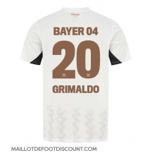 Maillot de football Réplique Bayer Leverkusen Alejandro Grimaldo #20 Extérieur 2024-25 Manche Courte