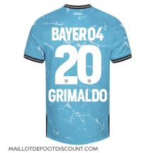 Maillot de football Réplique Bayer Leverkusen Alejandro Grimaldo #20 Troisième 2023-24 Manche Courte