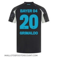 Maillot de football Réplique Bayer Leverkusen Alejandro Grimaldo #20 Troisième 2024-25 Manche Courte