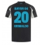 Maillot de football Réplique Bayer Leverkusen Alejandro Grimaldo #20 Troisième 2024-25 Manche Courte