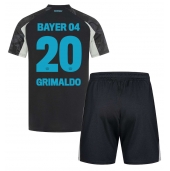 Maillot de football Réplique Bayer Leverkusen Alejandro Grimaldo #20 Troisième Enfant 2024-25 Manche Courte (+ Pantalon court)