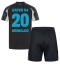 Maillot de football Réplique Bayer Leverkusen Alejandro Grimaldo #20 Troisième Enfant 2024-25 Manche Courte (+ Pantalon court)