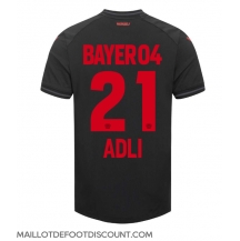 Maillot de football Réplique Bayer Leverkusen Amine Adli #21 Domicile 2023-24 Manche Courte