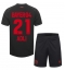 Maillot de football Réplique Bayer Leverkusen Amine Adli #21 Domicile Enfant 2023-24 Manche Courte (+ Pantalon court)