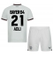 Maillot de football Réplique Bayer Leverkusen Amine Adli #21 Extérieur Enfant 2023-24 Manche Courte (+ Pantalon court)