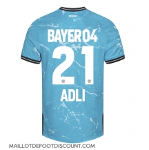 Maillot de football Réplique Bayer Leverkusen Amine Adli #21 Troisième 2023-24 Manche Courte