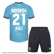 Maillot de football Réplique Bayer Leverkusen Amine Adli #21 Troisième Enfant 2023-24 Manche Courte (+ Pantalon court)